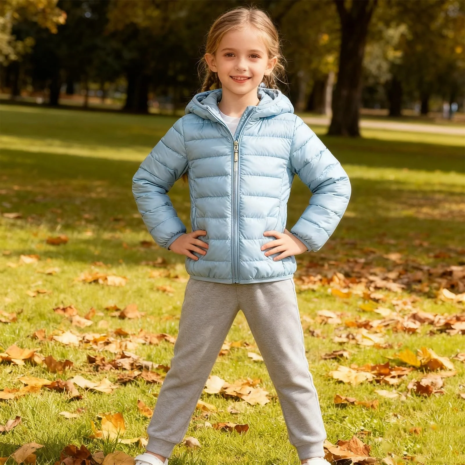 Дитяча зимова куртка Generisch Легка водовідштовхувальна, фото №3