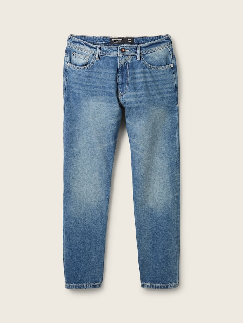 Джинси Loose Straight Fit Jeans 1040203-10119 Tom Tailor Синій  L, фото №4
