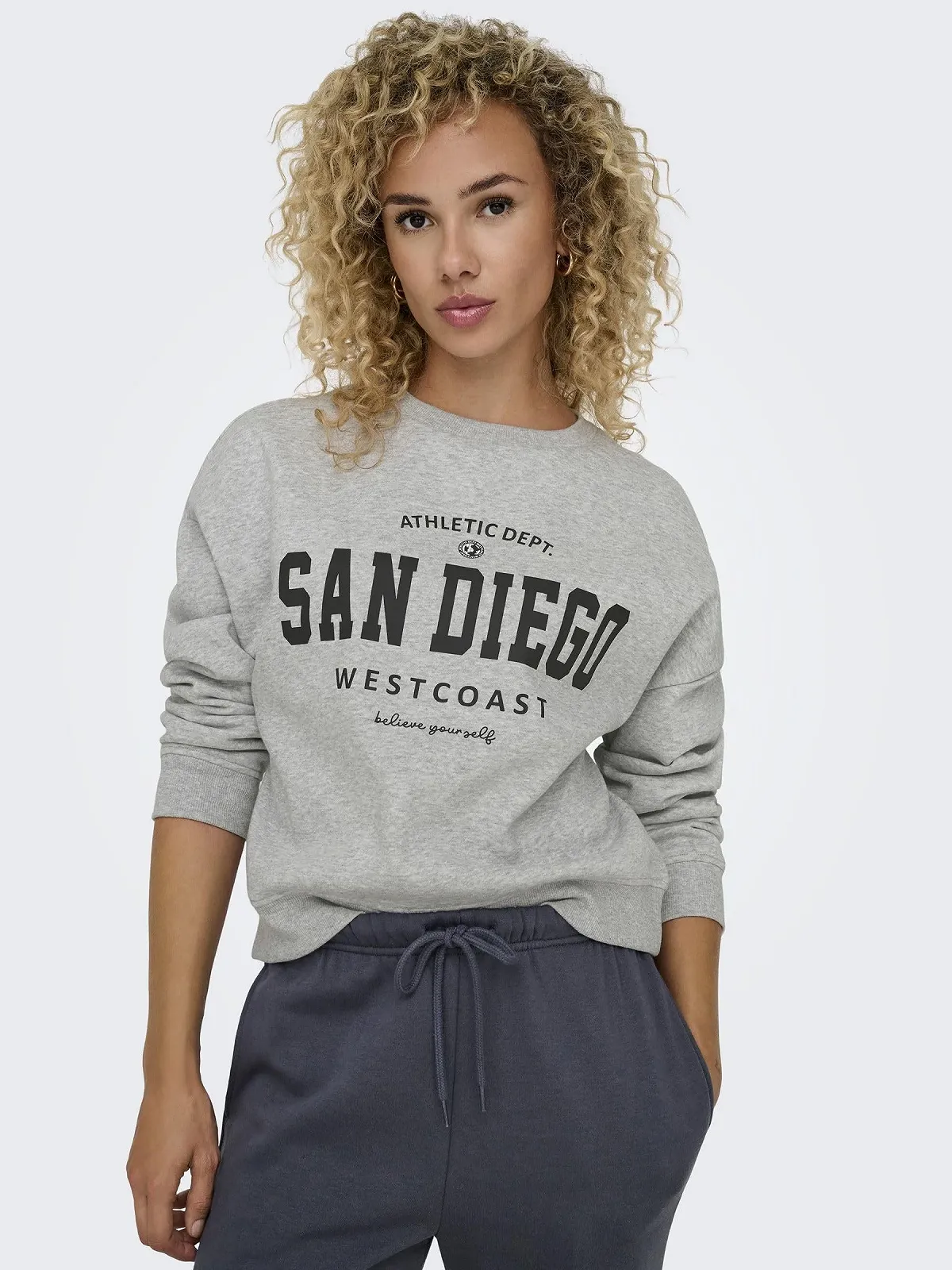 Женская Толстовка ONLY ONLSWEAT Sweatshirt, фото №4 Женская Толстовка ONLY ONLSWEAT Sweatshirt, фото №4