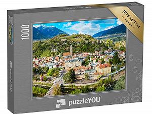 Пазл puzzleYOU Puzzle Collection Italy "Merano City Centre from the Air, South Tyrol, Italy" 1000 элементов - Фото 1