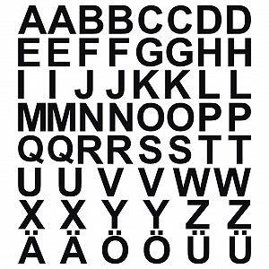 Наклейка на стіну Klebe-Drauf 58 літер 2,5 см - Фото 1