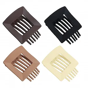 Плоские Заколки для Волос ABS Материал Матовый - Фото 1