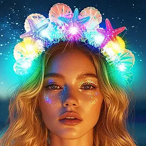 Обруч для волосся Zoestar, що світиться - Фото 1