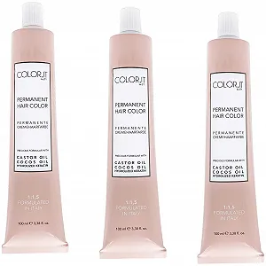 Стійка фарба для волосся COLOR.IT by BM 7.0 Середній блонд, 3 x 100 мл synthetic.ua - Фото 1