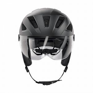 Шолом ABUS Pedelec 2.0 ACE City, для велоспорту, з заднім ліхтарем, козирком, дощовиком та захистом для вух, для чоловіків та жінок synthetic.ua - Фото 1