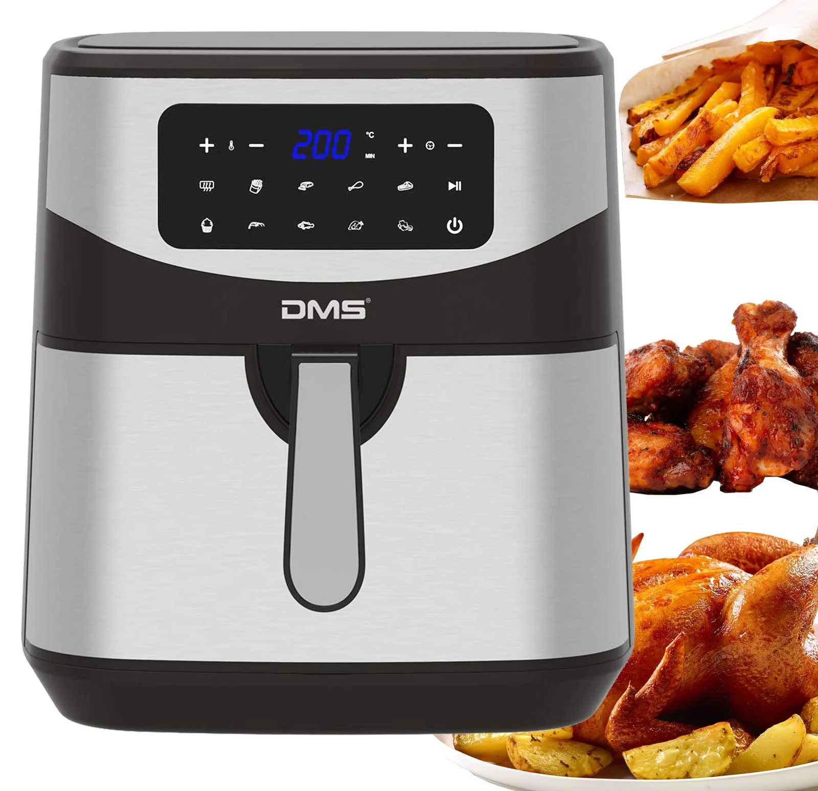 Мультипіч DMS XXXL 7 л 1800 Вт 10 програм HF-7S, фото №3 Мультипіч DMS XXXL 7 л 1800 Вт 10 програм HF-7S, фото №3