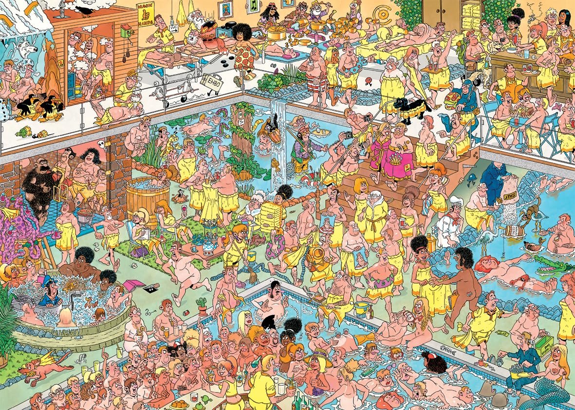 Пазл Jan van Haasteren On Hot Coals 1000 деталей, фото №3