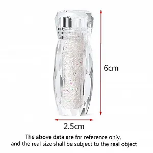 Намистини для нігтів Crystal Caviar 1 пляшка, кришталеві мікроскляні кульки synthetic.ua - Фото 1