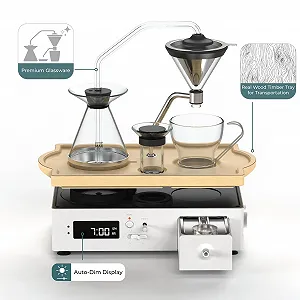 Кофеварка Design Tea Timer White synthetic.ua - Фото 1