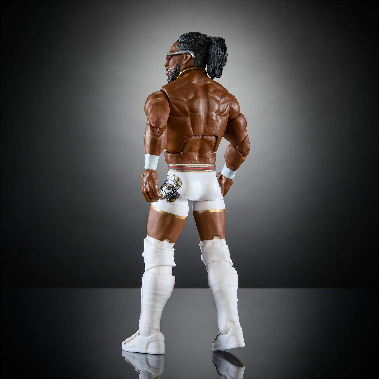 Экшн-фигурка Mattel WWE Elite Trick Williams, серия #113, 15 см, с 25 точками движения и сменными руками, разноцветная, фото №6