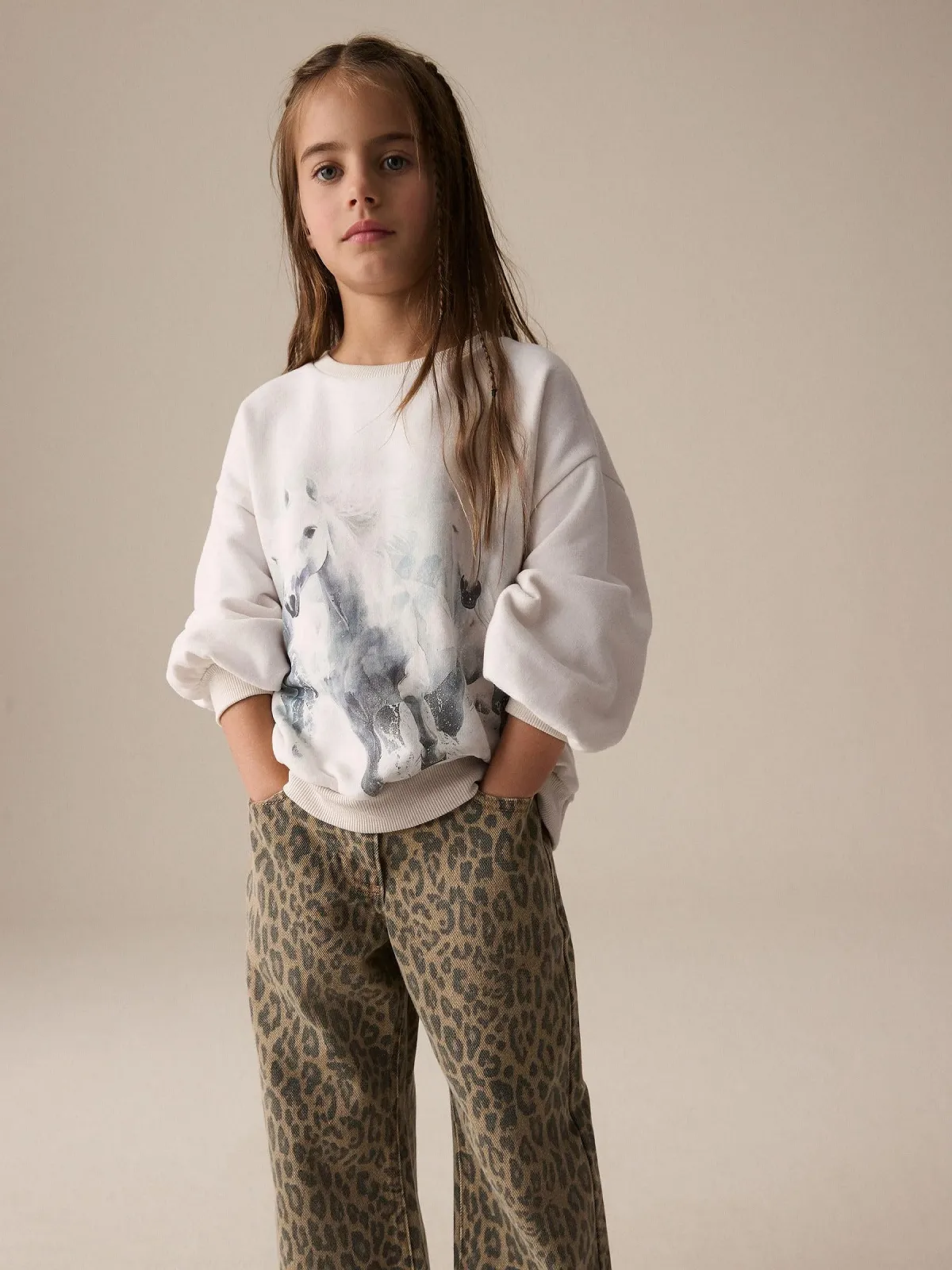 Свитшот NEXT для девочек, фото №6