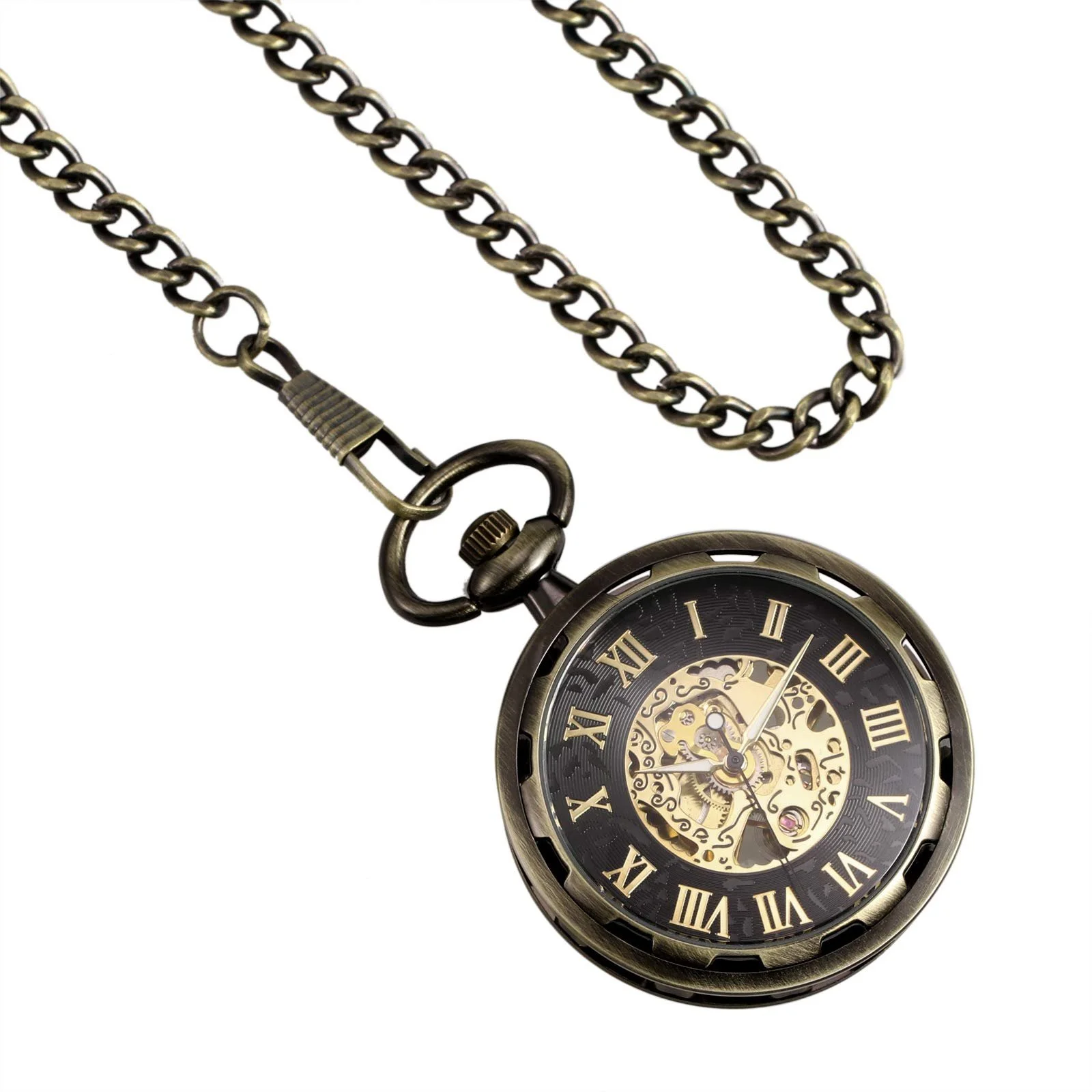 Кишеньковий годинник TREEWETO з ланцюжком, чоловічий, аналоговий, фото №4 Кишеньковий годинник TREEWETO з ланцюжком, чоловічий, аналоговий, фото №4