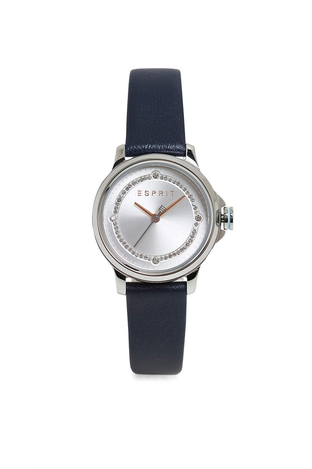 Женские часы ESPRIT Bent ES1L144L0025 Серебристый D. Синий, Ремешок., фото №1 Женские часы ESPRIT Bent ES1L144L0025 Серебристый D. Синий, Ремешок., фото №1