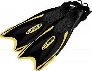 Ласти для снорклінгу Cressi Palau Black/Yellow - Фото 1