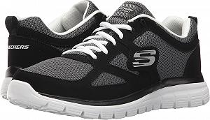 Кроссовки Skechers Track-Bucolo 52630-BKW, мужские, черные, EU 42 (UK 7.5) - Фото 1