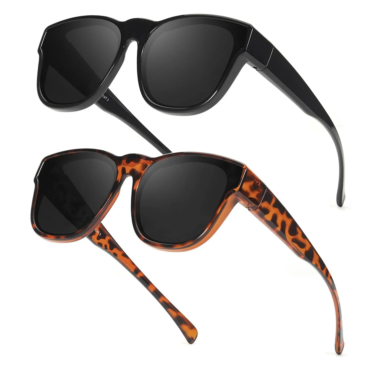 Сонцезахисні окуляри Поляризовані Myiaur, 2 шт, UV400 захист, фото №1 Сонцезахисні окуляри Поляризовані Myiaur, 2 шт, UV400 захист, фото №1