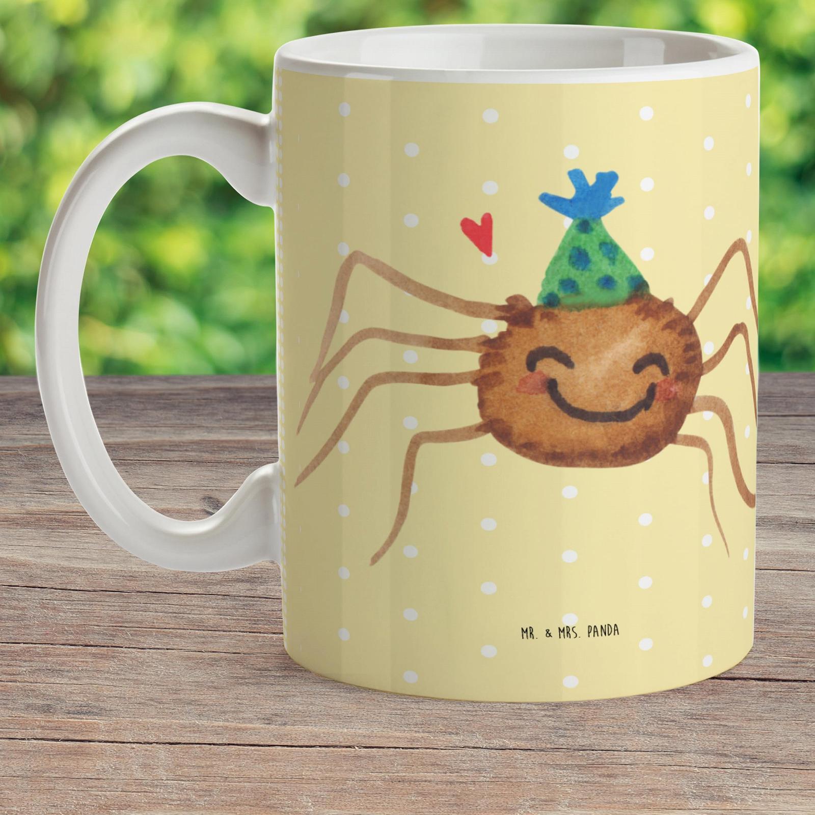 Детская кружка Mr. & Mrs. Panda Паук Agathe Party, фото №2