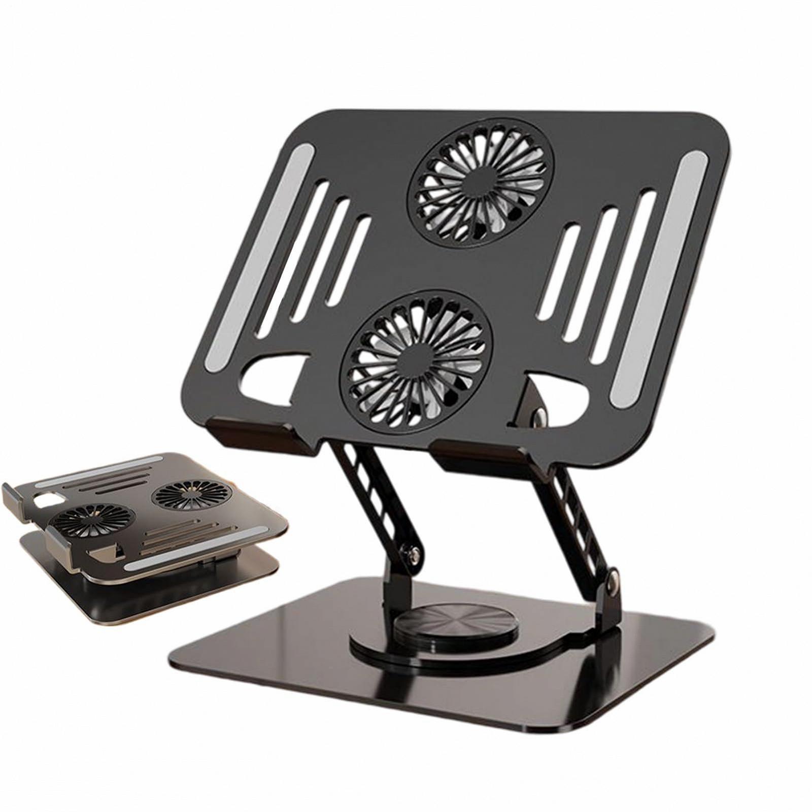 Регулируемая Подставка для Ноутбука Складная Охлаждающая Подставка Эргономичная Держатель для Компьютера Складной Держатель для Компьютера | Портативные Аксессуары для Ноутбука для Стола, Офиса, Дома, Общежития, фото №9