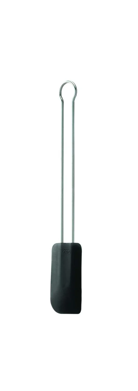 Лопатка ROSLE силиконовая малая 20 см Black, фото №1