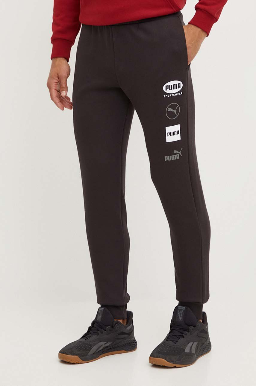 Штани PUMA POWER Sweatpants 68174201 Puma Чорний XS, фото №1