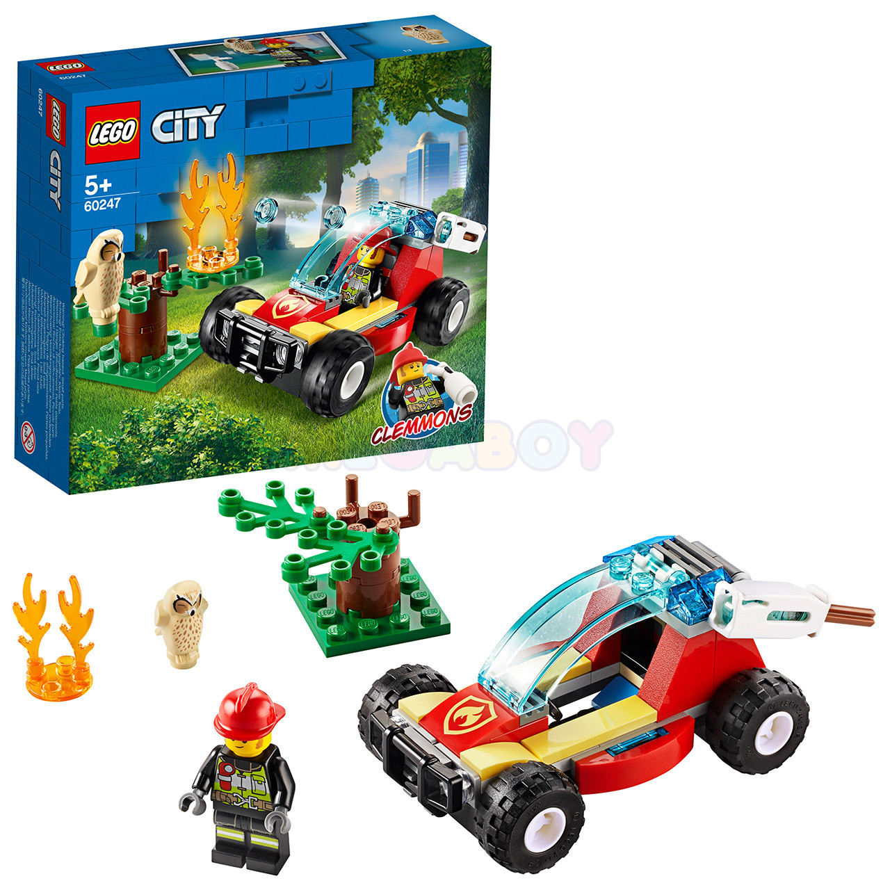 Конструктор LEGO City Лесные пожарные 60247, фото №1