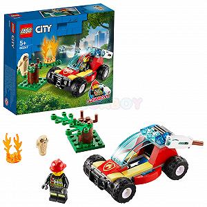 Конструктор LEGO City Лесные пожарные 60247 - Фото 1