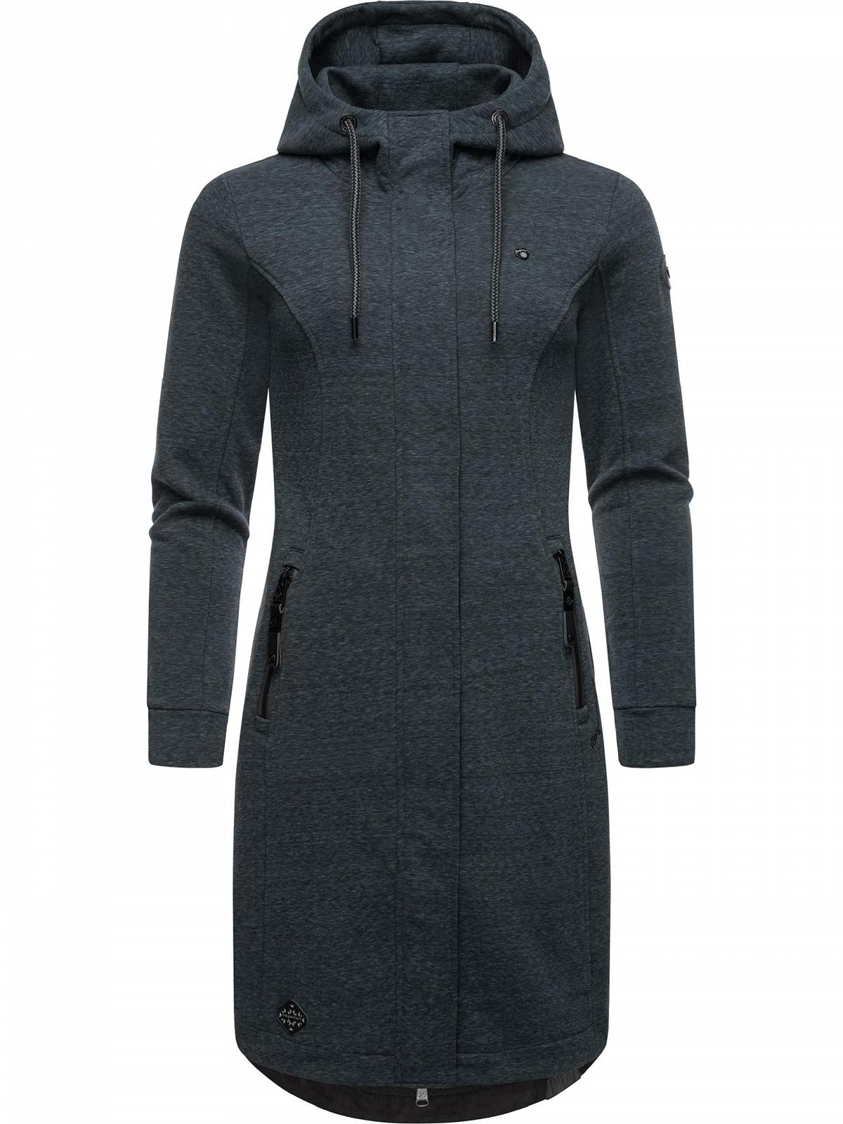 Легке жіноче перехідне пальто Ragwear Letti Довге Вітрозахисне З капюшоном, фото №1