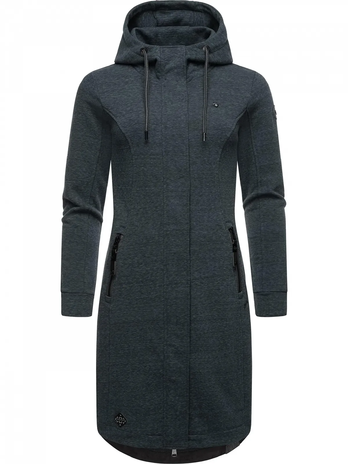 Легке жіноче перехідне пальто Ragwear Letti Довге Вітрозахисне З капюшоном, фото №1