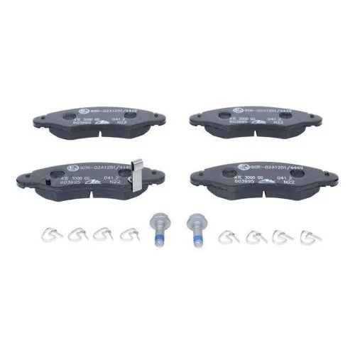 Комплект гальмівних колодок, дискове гальмо ATE 13.0460-3995.2 для OPEL SUBARU SUZUKI, фото №2