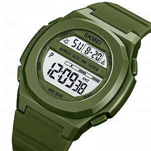 Годинник Skmei 1821AG Army Green synthetic.ua - Фото 1