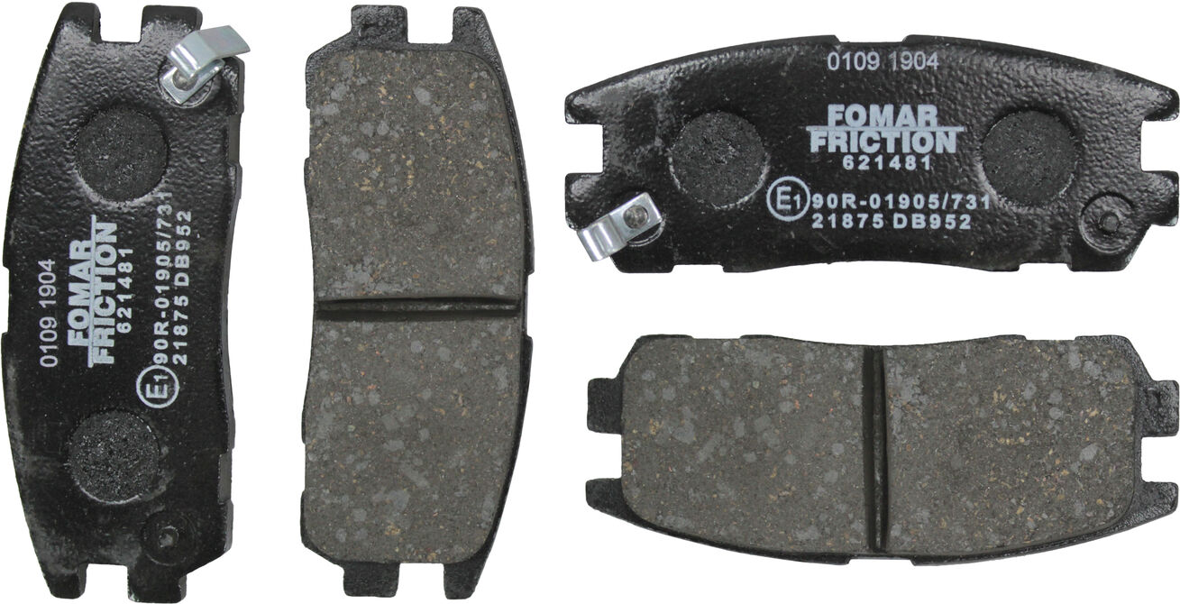 Колодки гальмівні Opel Frontera A з92-98р.в. зад Sumitomo Fomar 621481, фото №1 Колодки гальмівні Opel Frontera A з92-98р.в. зад Sumitomo Fomar 621481, фото №1