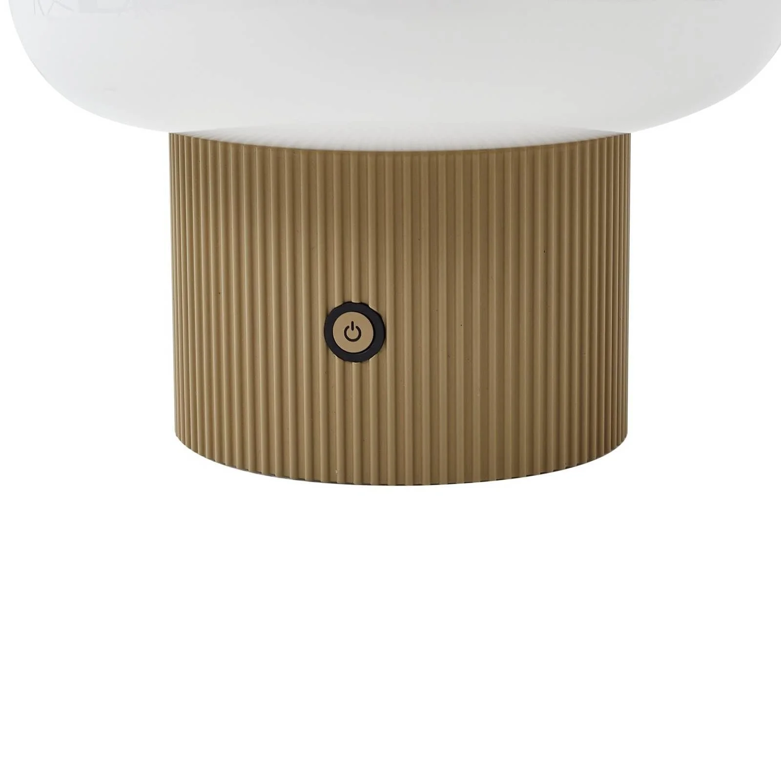 Настільна лампа Lucande LED акумуляторна портативна димована IP20 Пісочно-бежева, фото №7