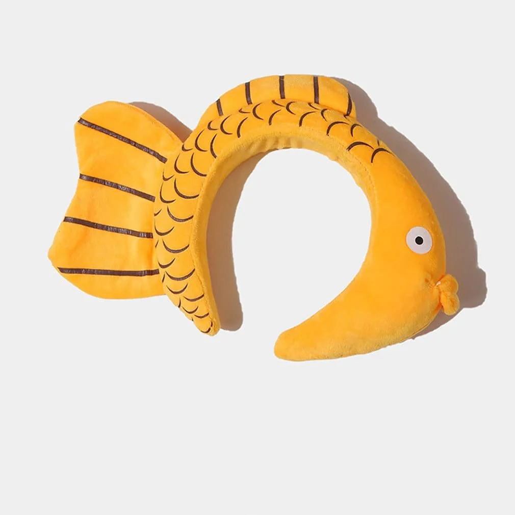 Обруч для волосся Жовта, фото №3