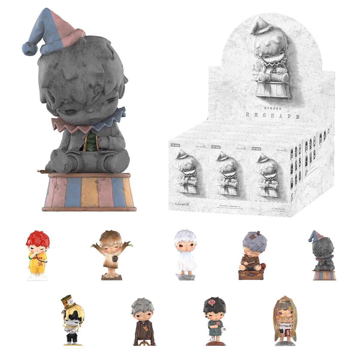 Фигурка POP MART, эксклюзивная коллекционная игрушка, милая фигурка, креативный подарок на Рождество, день рождения, праздник, фото №1