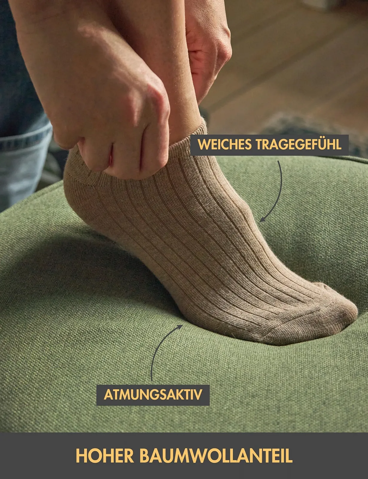 Носки женские Basic Treasure, спортивные, низкие, 10 пар, фото №4