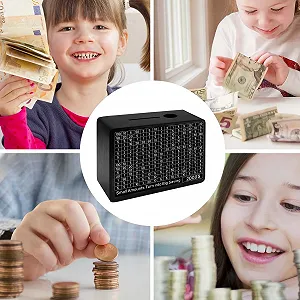 Скарбничка Spardose Дерев'яна сейф 10 000 євро synthetic.ua - Фото 1