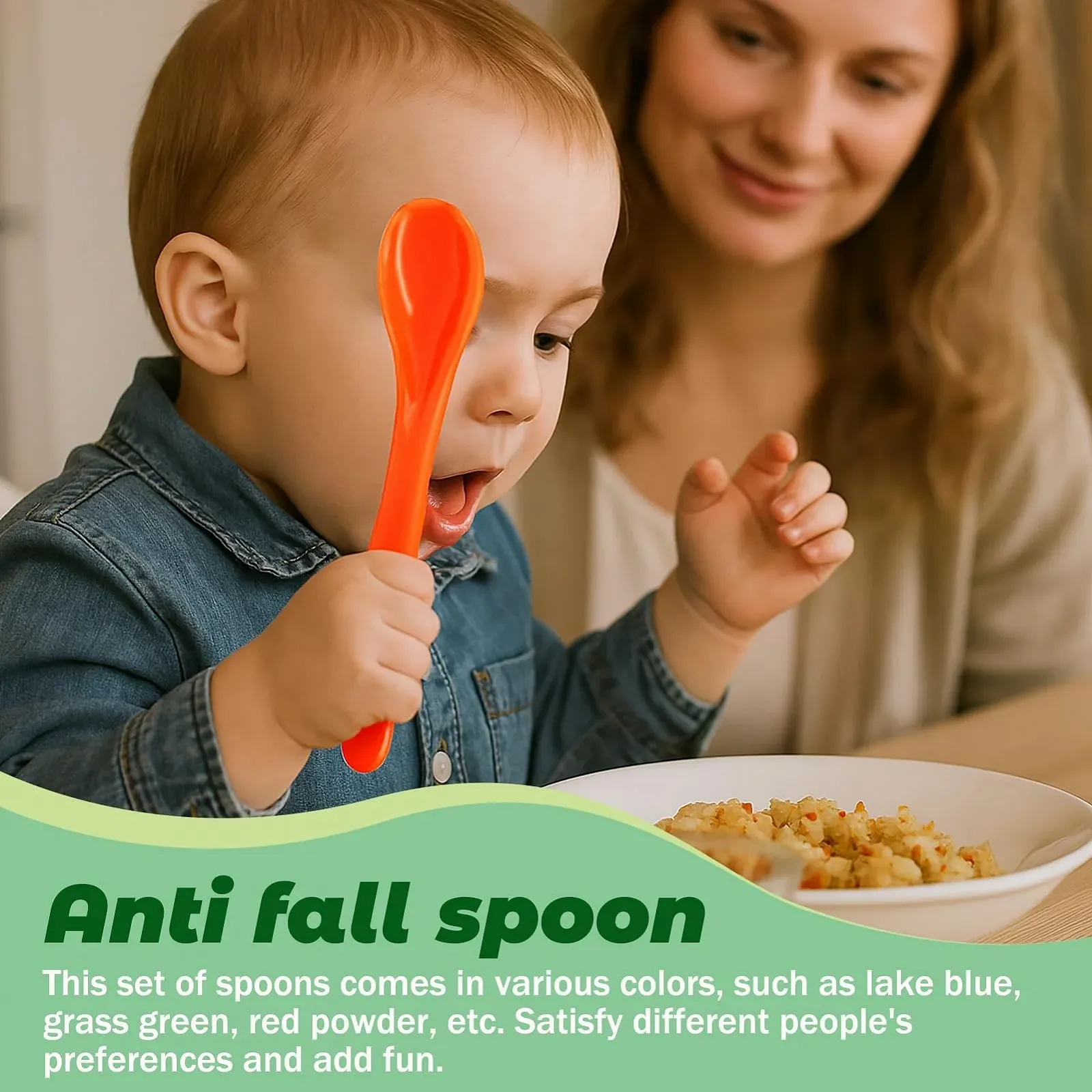 Набір пластикових ложок, 16 шт., фото №6