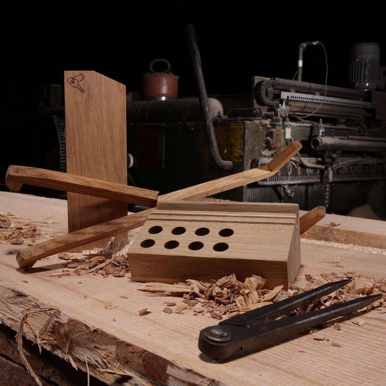 Подставка для ноутбука TROIKA Original HOLZWEG Дерево Дуб Коричневый, фото №8