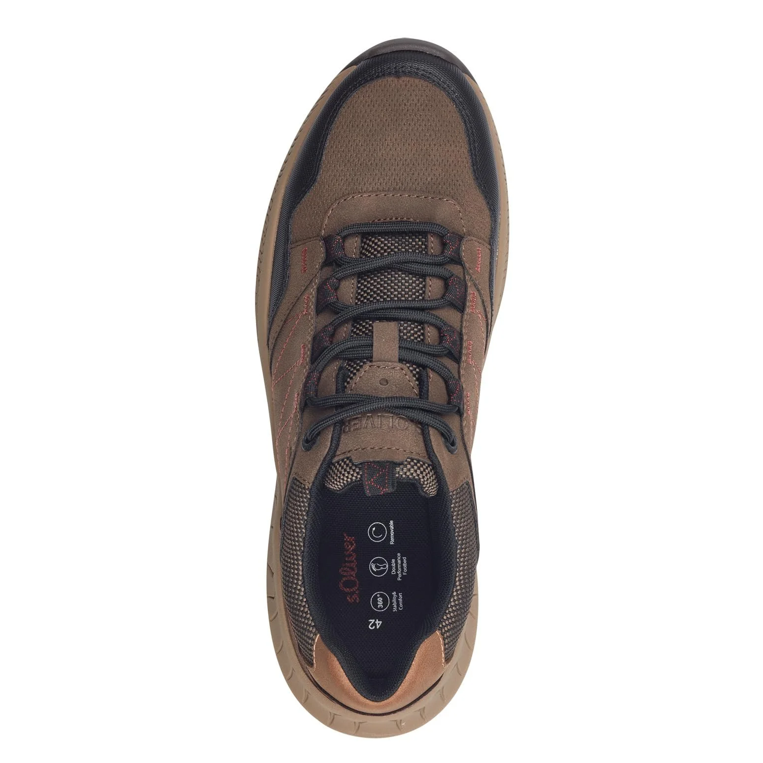 Кросівки s.Oliver Чоловічі на плоскій підошві на шнурках для дозвілля, фото №3