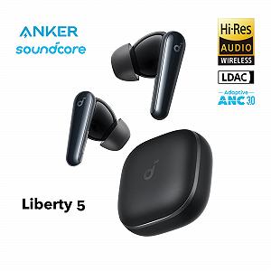 Навушники Anker Soundcore Liberty 5 Hi-Res ANC3.0 12/48год Black - Фото 1
