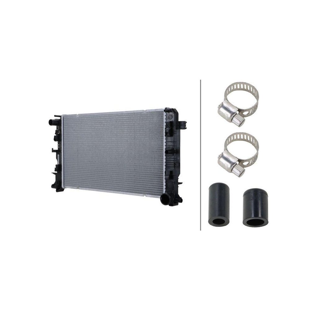 Радіатор охолодження двигуна HELLA 8MK 366 300-961, фото №1 Радіатор охолодження двигуна HELLA 8MK 366 300-961, фото №1