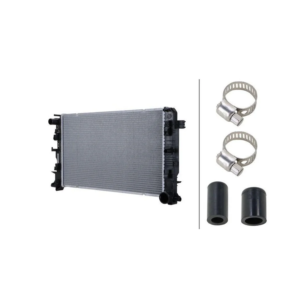 Радиатор охлаждения двигателя HELLA 8MK 366 300-961, фото №1