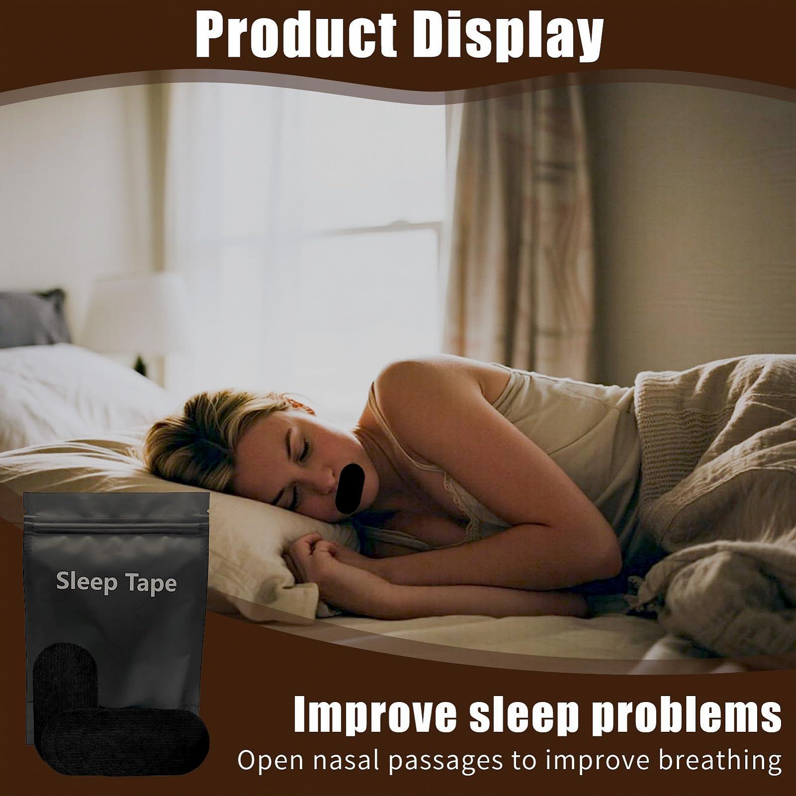 Стрічка для рота для сну пластирі для рота для дихання через ніс і запобігання хропінню під час сну, фото №6 Стрічка для рота для сну пластирі для рота для дихання через ніс і запобігання хропінню під час сну, фото №6