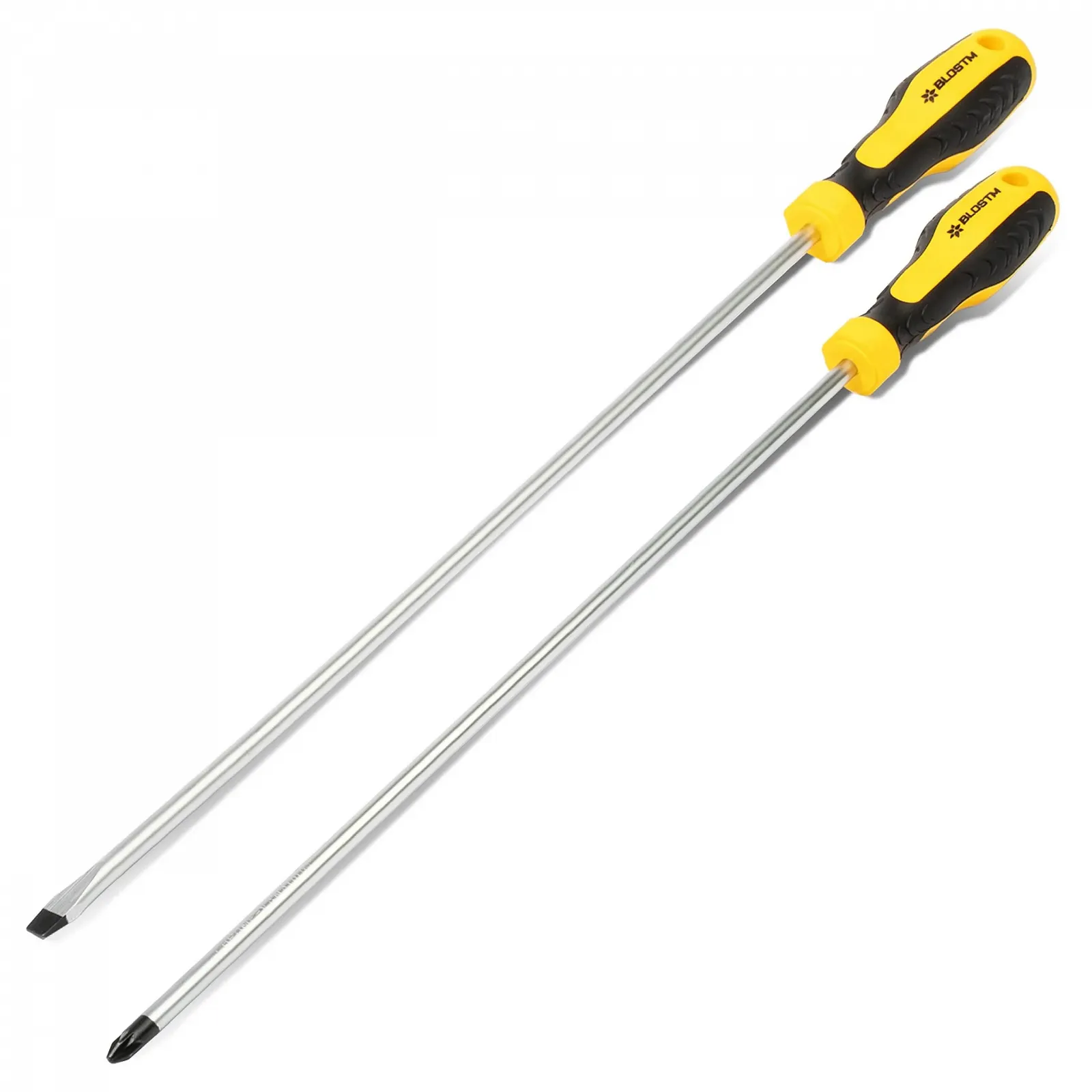 Набір викруток BLOSTM довгих магнітних 2 шт 300 мм Chrome Vanadium, фото №1