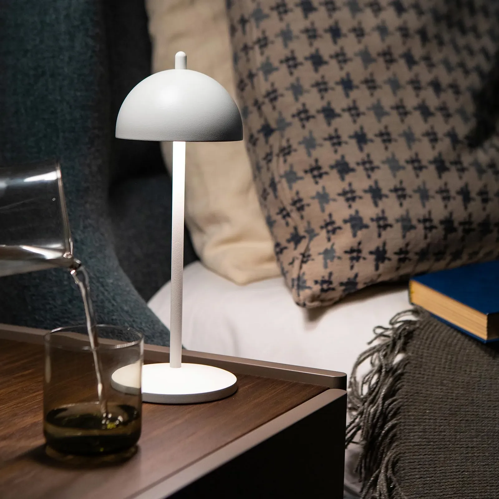 Настільна лампа EvaG Rechargeable Sage, фото №3