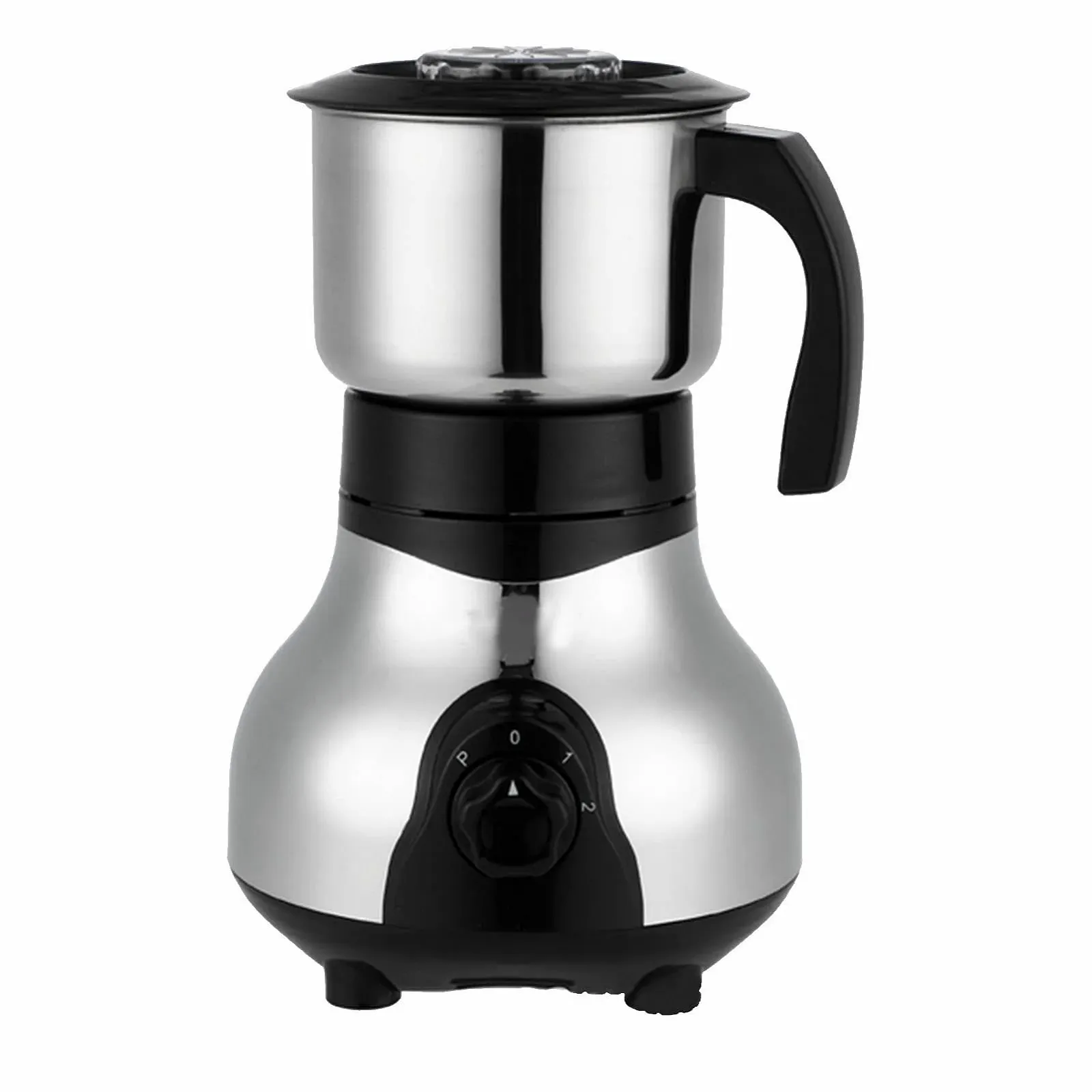 Електрична кавомолка Topyond для домашнього використання, нержавіюча сталь, для кавових зерен, спецій, горіхів, трав, зерен, 300 Вт, EU Plug, 220 В, фото №1