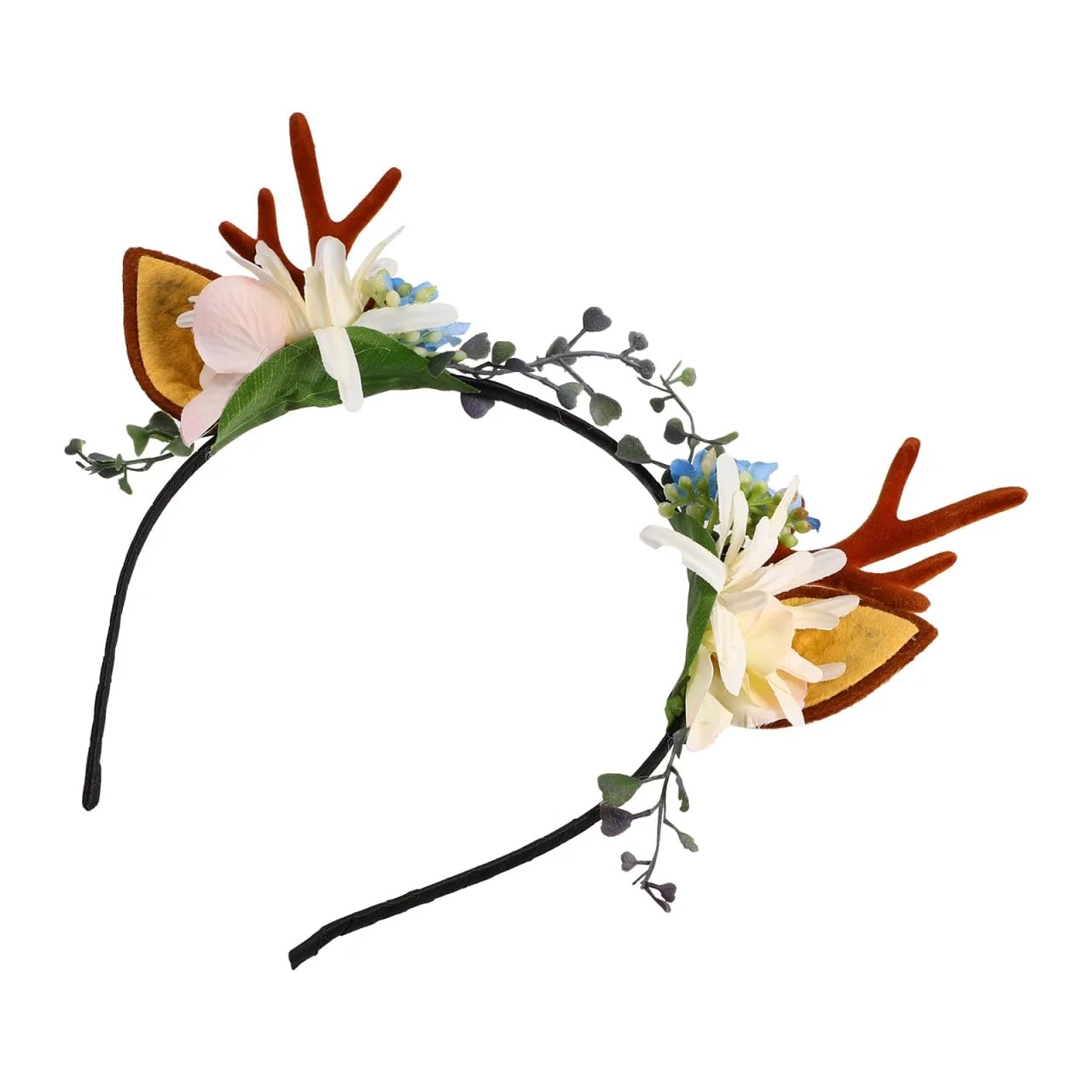 Обруч Рождественские рога Minkissy, фото №8