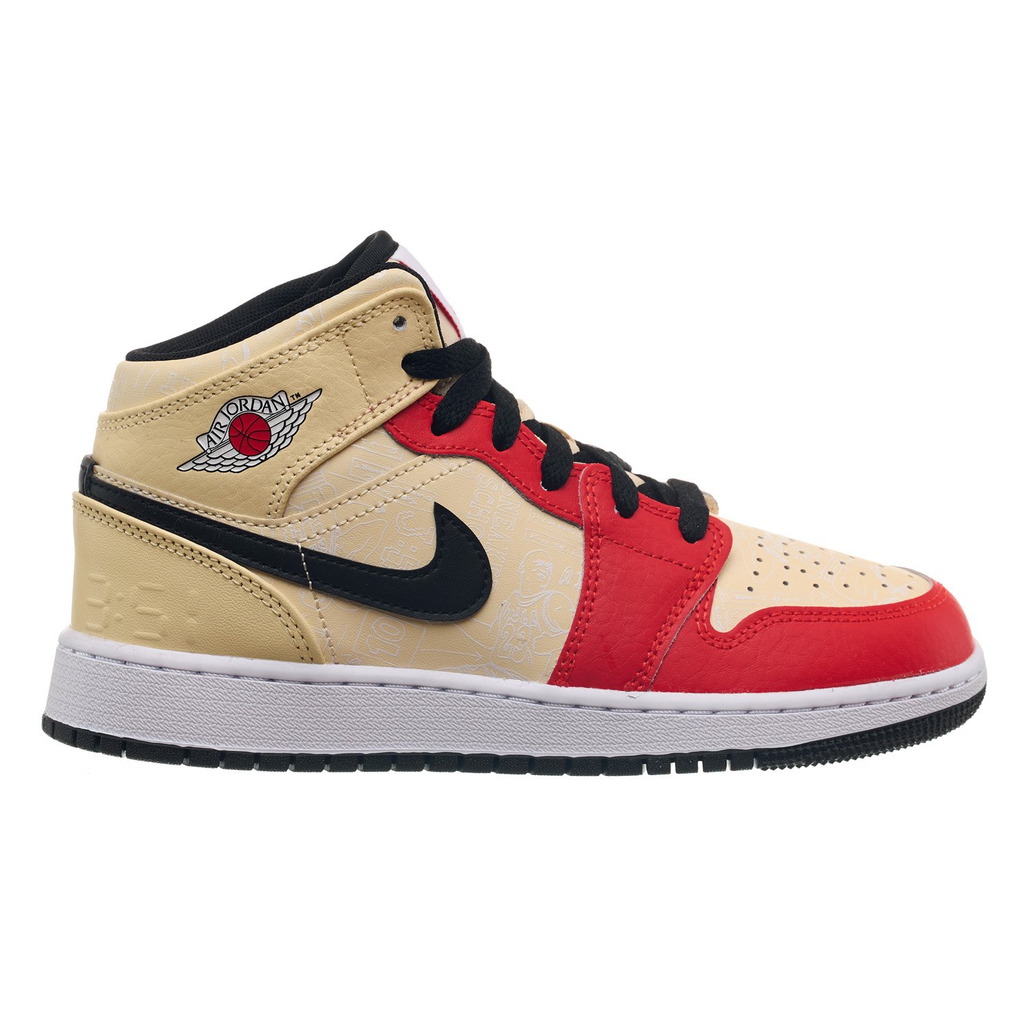 Кроссовки Jordan 1 Mid GS Dunk Contest DV7012-100 Размер 40, фото №2
