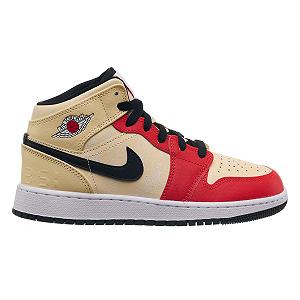 Кроссовки Jordan 1 Mid GS Dunk Contest DV7012-100 Размер 40 synthetic.ua - Фото 1