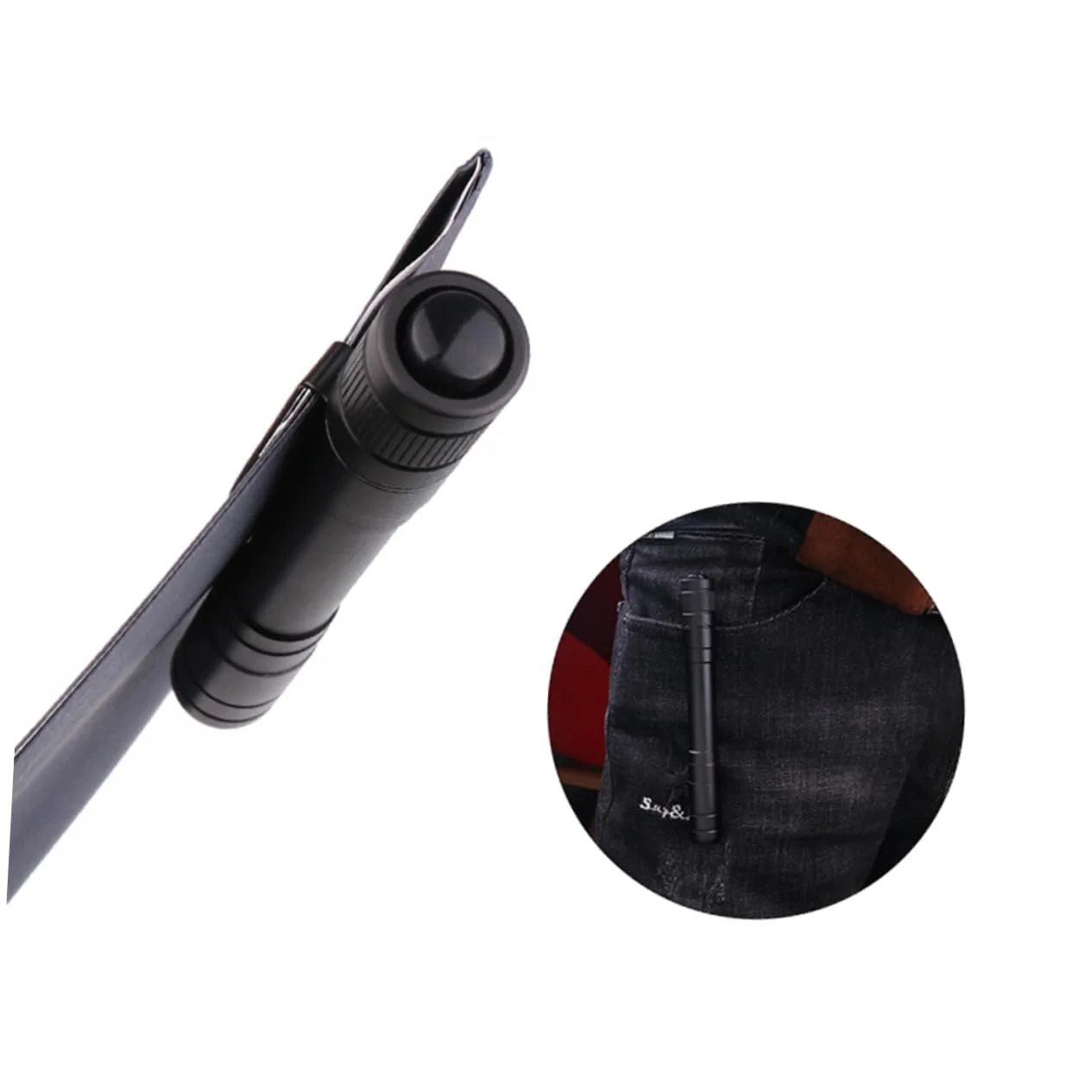 Ручний ліхтар HEMOTON Портативний Міні Жовтий Білий, фото №9